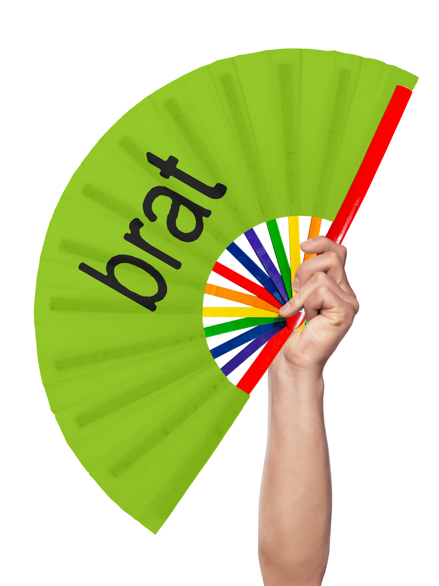 brat - Hand Fan