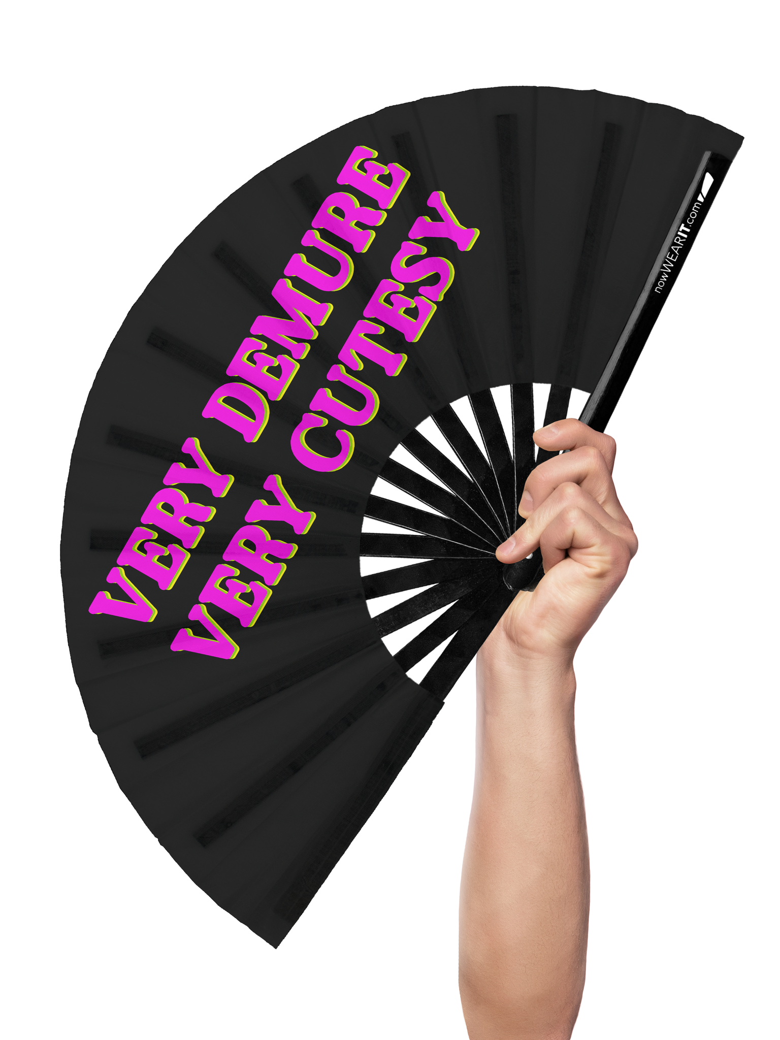 Very Demure Very Cutesy - Hand Fan