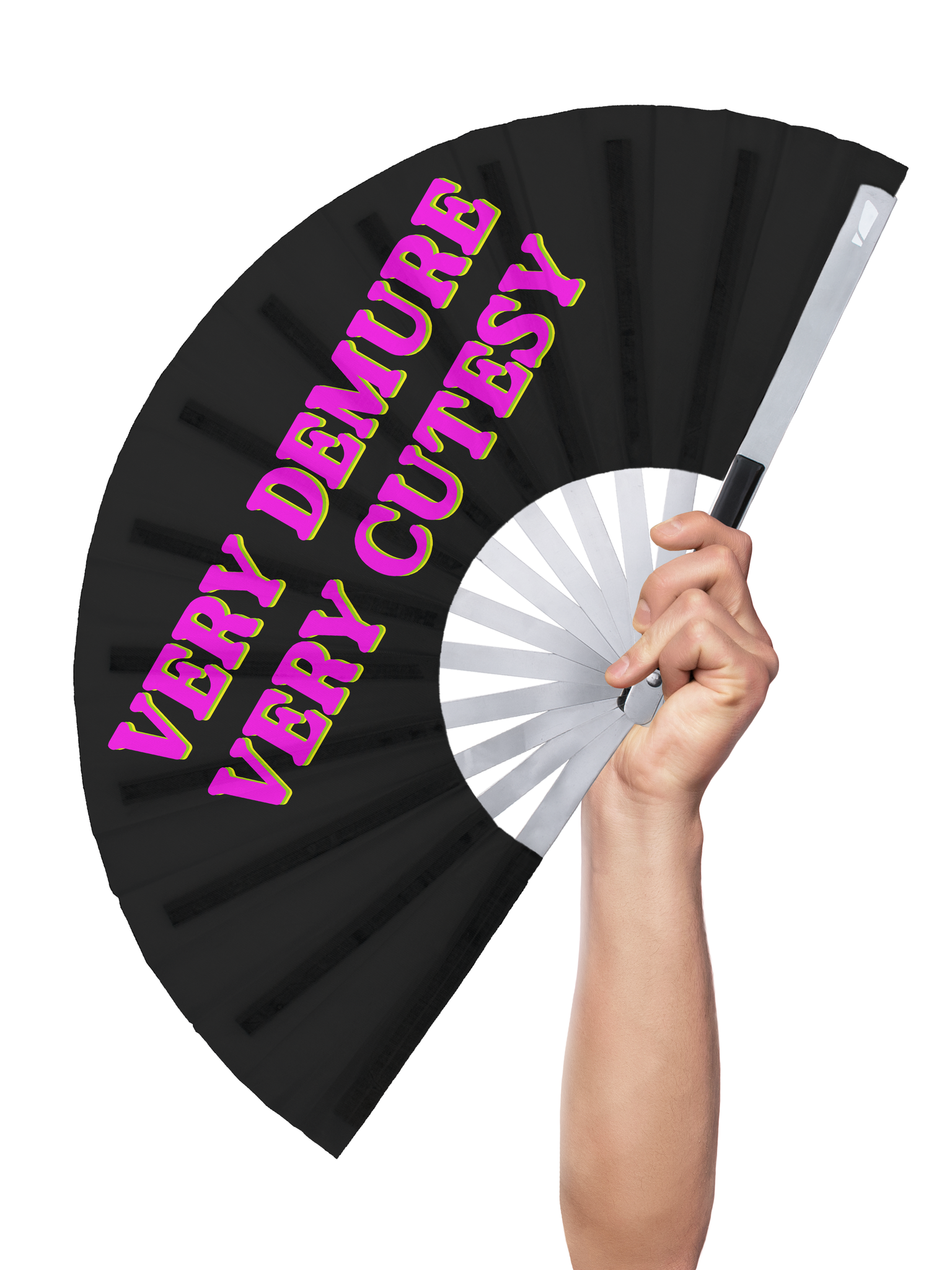 Very Demure Very Cutesy - Hand Fan